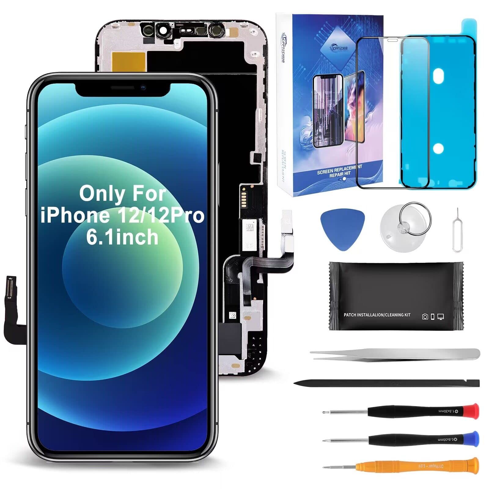 た  iPhone12plo Apple iPhone 12 Pro 128GB Pacific Blue Renewed w/ Super